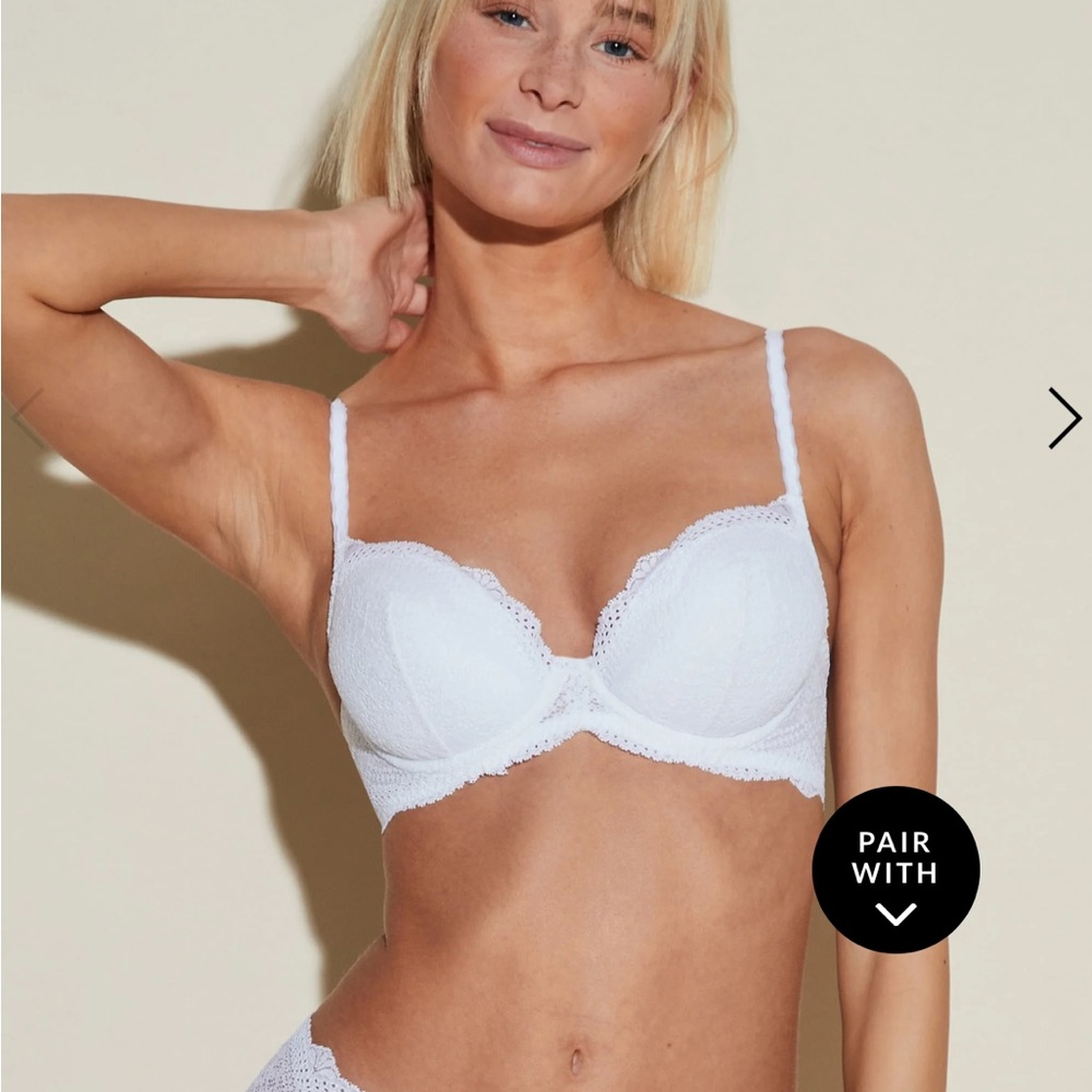 Cosabella Forte Underwire Bra, white, 32C, NWT still in plastic